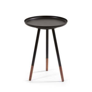 kulatý odkládací stolek z akátového dřeva La Forma Kyler, výška 30,5 cm