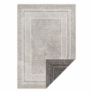 Černo-bílý venkovní koberec Ragami Berlin, 200 x 290 cm