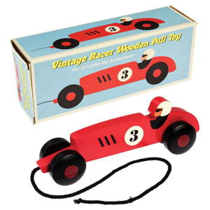 Dětské dřevěné tahací autíčko Rex London Formule