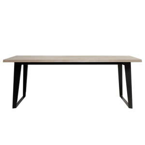 Jídelní stůl ze dřeva bílého dubu Unique Furniture Novara