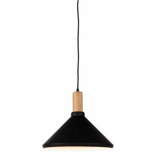 Závěsné svítidlo s kovovým stínidlem v černo-přírodní barvě ø 35 cm Melbourne – it's about RoMi