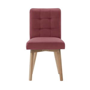 Růžová jídelní židle Rodier Haring