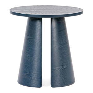 Modrý odkládací stolek Teulat Cep, ø 50 cm