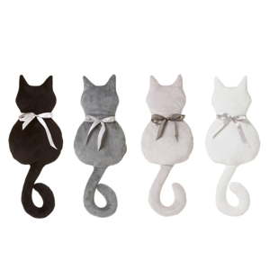 Sada 4 polštářků ve tvaru kočky Unimasa, 38 x 22 cm