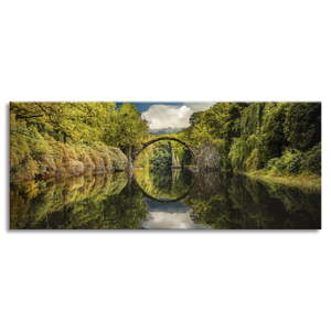 Obraz Styler Glasspik Views Devil Bridge, 50 x 125 cm