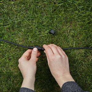 Markslöjd Garden 24 prodlužovací kabel, černá, 10 m