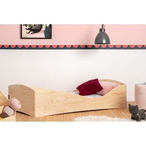 Dětská postel z borovicového dřeva Adeko Pepe Elk, 90 x 170 cm