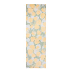 Zeleno-žlutý běhoun White Label Grun, 50 x 150 cm