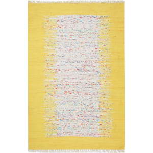 Žlutý koberec Eco Rugs Yolk, 120 x 180 cm