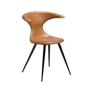 Světle hnědá kožená židle DAN-FORM Denmark Flair