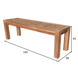 Dřevěná zahradní lavice Bill - Rojaplast