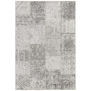 Šedo-krémový koberec Elle Decor Pleasure Denain, 120 x 170 cm
