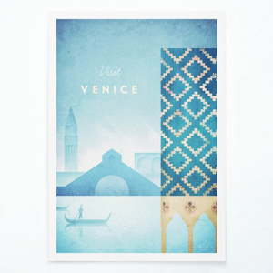 Plakát Travelposter Venice, A2