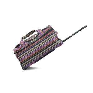 Pruhovaná cestovní taška na kolečkách Infinitif, 66 l