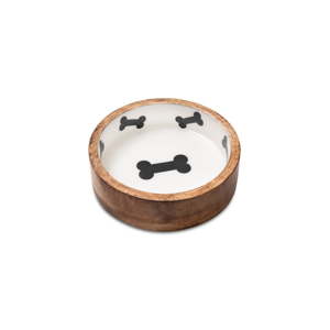 Dřevěná miska pro psy Marendog Bowl, ⌀ 13 cm
