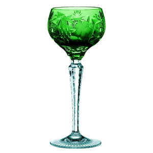 Zelená sklenice na víno z křišťálového skla Nachtmann Traube Wine Hock Emerald Green, 230 ml