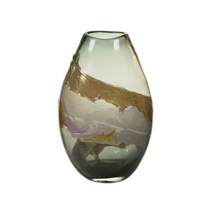Ručně vyráběná křišťálová váza Santiago Pons Crystal, výška 35 cm