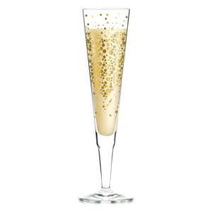 Sklenice na šampaňské z křišťálového skla Ritzenhoff Daniela Melazzi, 210 ml
