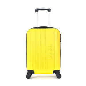 Žluté skořepinové zavazadlo na 4 kolečkách Vertigo Mount Cameroon