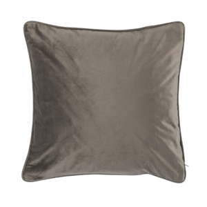 Tmavě béžový polštář Tiseco Home Studio Velvety, 45 x 45 cm