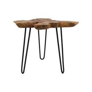 Příruční stolek z teakového dřeva HSM collection Kario