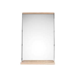 Stolní zrcadlo s dřevěným rámem PT LIVING Simplicity