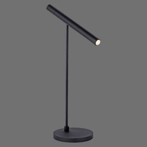 PURE PURE Tutua LED stolní lampa, stmívač, černá