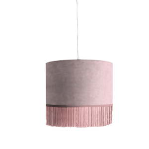 Růžové závěsné svítidlo Velvet Atelier Colgante