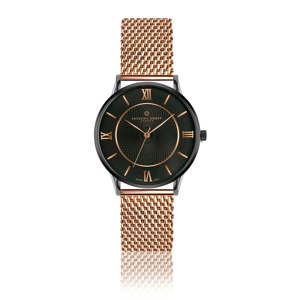 Unisex hodinky z nerezové oceli s páskem v barvě růžového zlata Frederic Graff Hypnotic