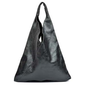 Černá kožená kabelka Isabella Rhea Arya