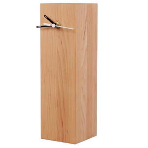 Stolní hodiny z olšového dřeva Nørdifra Blocks