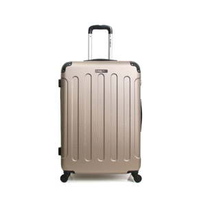 Cestovní kufr ve zlaté barvě na kolečkách BlueStar Madrid, 31 l