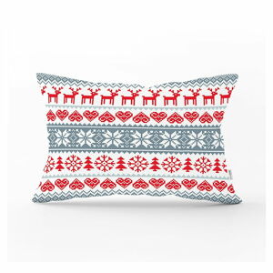 Vánoční povlak na polštář Minimalist Cushion Covers Christmas Knit, 35 x 55 cm