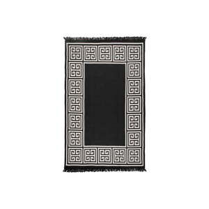 Béžovo-černý oboustranný koberec Athena, 120 x 180 cm