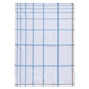 Bílo-modrá bavlněná kuchyňská utěrka Zone Garro, 50 x 70 cm