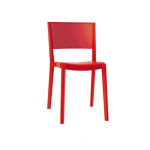 Sada 2 červených zahradních židlí Resol Spot