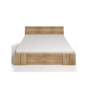 Dvoulůžková postel z bukového dřeva se zásuvkou SKANDICA Vestre Maxi, 160 x 200 cm