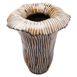 Kameninová váza Kare Design Mushroom, výška 27 cm