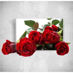 Nástěnný 3D obraz Mosticx Red Roses, 40 x 60 cm