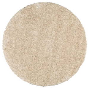 Bílý kulatý koberec Universal Aqua, ø 100 cm