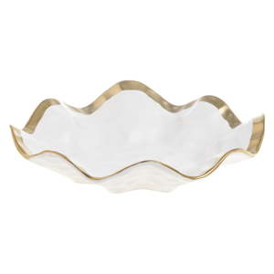 Bílá porcelánová servírovací miska InArt Softy, ⌀ 19,5 cm