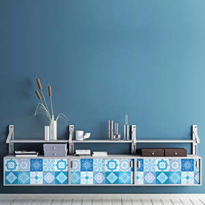 Sada 30 samolepek na nábytek Ambiance Tiles Stickers For Furniture Suzia, 20 x 20 cm