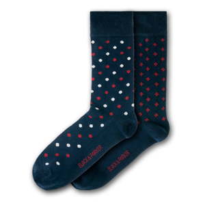 Sada 2 párů unisex ponožek Black&Parker London Tatton Park, velikost 37 - 43