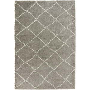Šedokrémový koberec Mint Rugs Allure Ronno Grey Creme, 80 x 150 cm