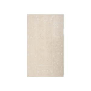 Krémový bavlněný koberec Floorist Kinah, 100 x 200 cm