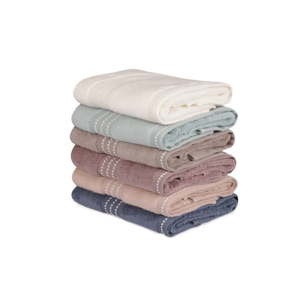 Sada 6 bavlněných ručníků Micro Cotton, 50 x 90 cm