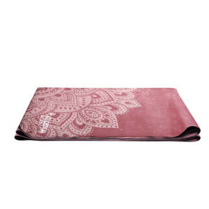 Růžová podložka na jógu Yoga Design Lab Travel Mandala, 1 mm