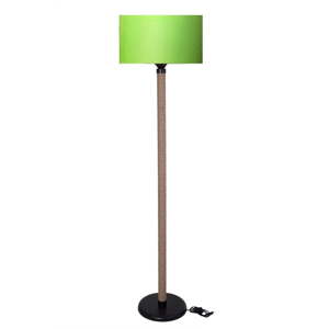 Volně stojící lampa s neonově zeleným stínítkem lampa Kate Louise Rope