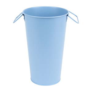 Modrá kovová zahradní váza Esschert Design Gardener