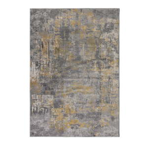 Šedo-oranžový koberec Flair Rugs Wonderlust, 80 x 150 cm